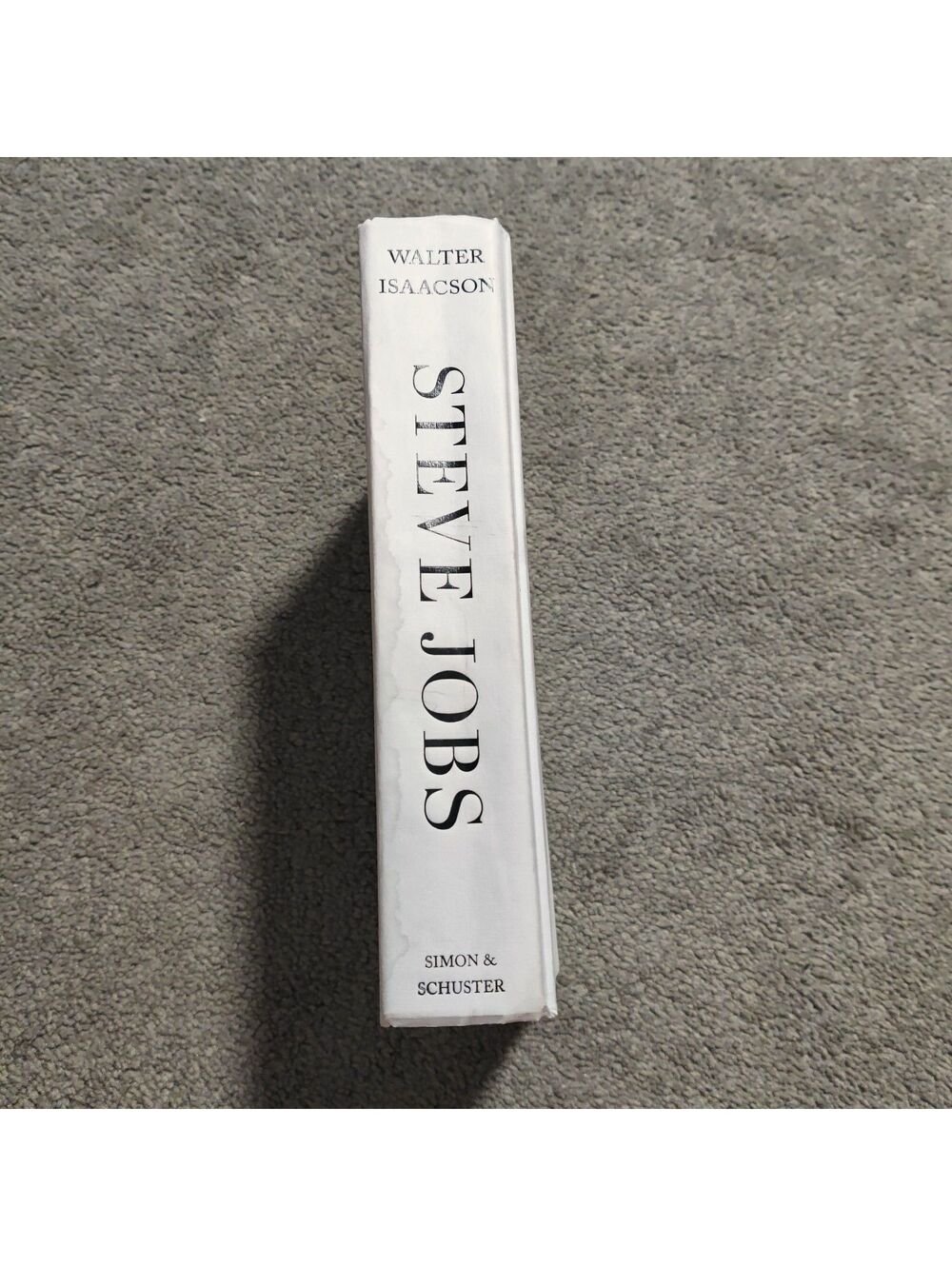 Steve Jobs by Walter Isaacson Hardcover Biography Simon & Schuster (No DJ)
